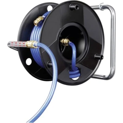 Image of Brennenstuhl 1127010 Compressed Air Hose Reel Non Twisting 20 m 6/12 mm