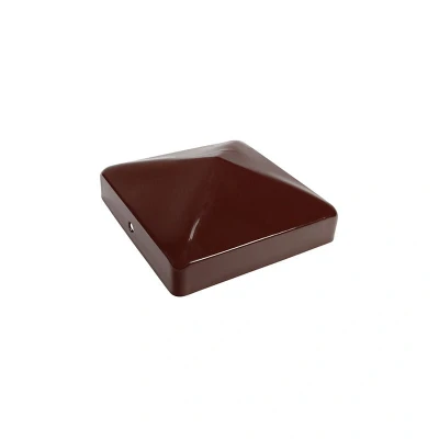 Image of 8x TIMCO Fence Post Cap Oxide Red FPC75