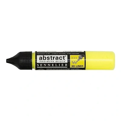 Image of Sennelier Abstract Acrylic 3D Liner 27ml (Fluorescent Yellow)