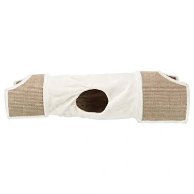 Image of Trixie Kratztunnel, 110 x 30 38 cm, lichtgrau/braun/taupe