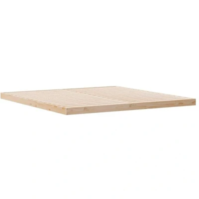 Image of vidaXL Bed Frame 160x210 cm Solid Wood Pine