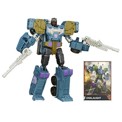 Image of Transformers Generations Combiner Wars Voyager Class Onslaught Figure