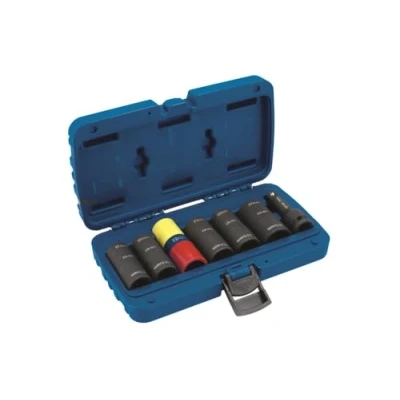 Image of Laser 8698 Double Ended Wheel Nut Socket Set 7pc