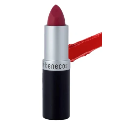 Image of benecos natural beauty Cosmetics Mat Lipstick Matt With Organic Jojoba Oil and Beeswax Wow!