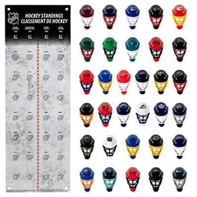 Image of Franklin Sports NHL Goalie Mask Tracker Micro Tracking all 32 teams available Seattle Kraken