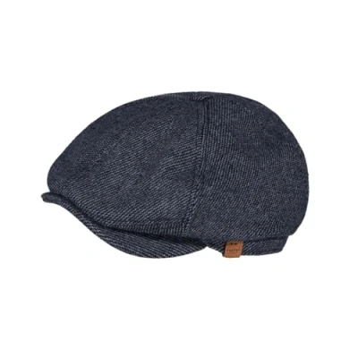 Image of Barts Mens Jamaica Adjustable Flat Cap Navy M