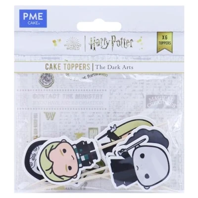Image of PME Harry Potter Cake Toppers, Pack of 6, The Dark Arts