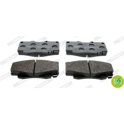 Image of 044650K020, 044650K070, 044650K140, 04465YZZDV Brake pad set FERODO PREMIER ECO FRICTION FDB1852 with acoustic wear warning without accessories