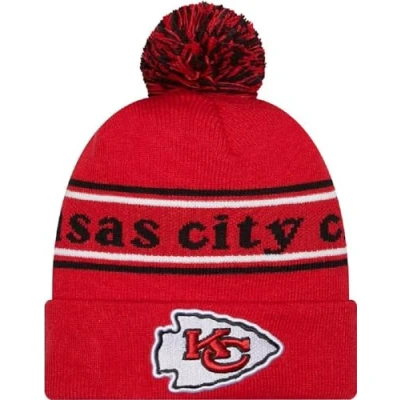 Image of New Era Unisex Nfl Knit Marquee Kansas City Chiefs Red