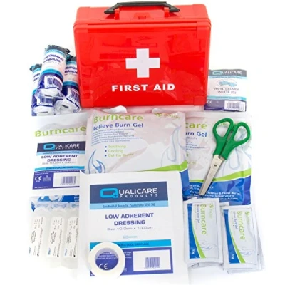 Image of Small First Aid Burns Kit Catering/Kitchen Scald Emergency Safety &amp; Injury Set
