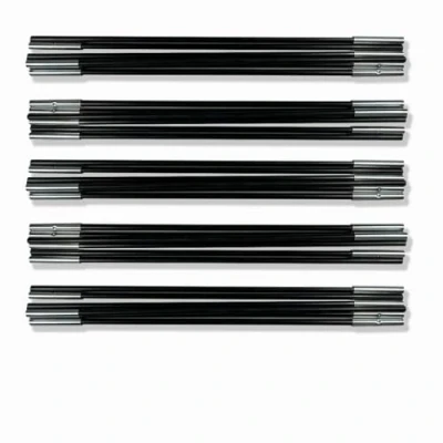Image of Eurohike Buckingham 6 Elite Tent, Complete Set of Fibreglass Tent Poles, Poles Replacement, Accessories