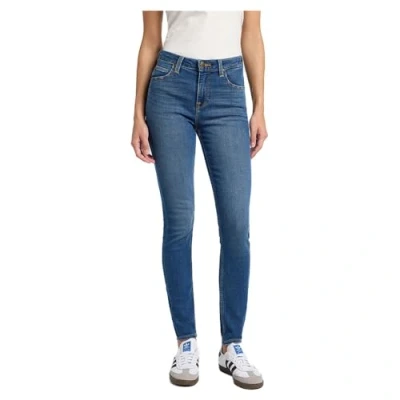 Image of Lee Womens Scarlett HIGH Jeans, Mid Martha, 31/31