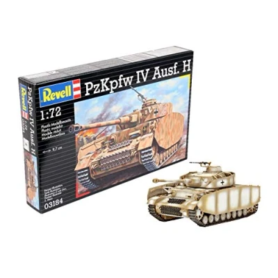 Image of Revell 03184 PzKpfw. IV Ausf.H 1:72 Scale Unbuilt/Unpainted Plastic Model Kit