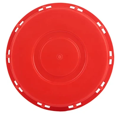 Image of IBC Tank Lid,IBC Tote Fitting Cover Cap for Water Liquid Storage,Plastic Red 163mm(B)