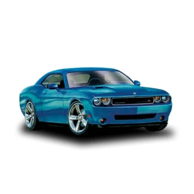 Image of AMT AMT1117M 1/25 2009 Dodge Challenger R/T kit, Model Building Accessories, Mehrfarbig