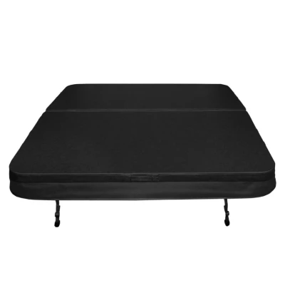 Image of MonsterShop 2m Hot Tub Spa Cover Black
