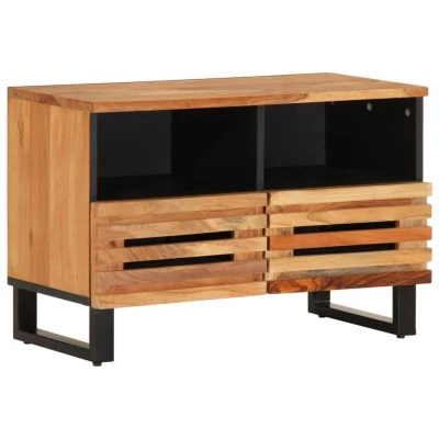 Image of vidaXL TV Cabinet 70x34x46 cm Solid Wood Acacia