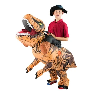 Image of Bodysocks® Inflatable Deluxe Dinosaur Costume (Kids)