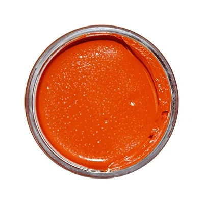 Image of Famaco 50ml Orange Leather Deluxe Cream Polish for Boot and Shoe with Application Brush Nourish Protector Kit Boots Shoes