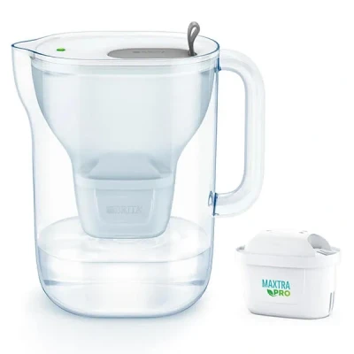 Image of Brita Style Cool Grey Water Filter Jug