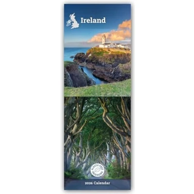 Image of Ireland Slim Calendar 2026