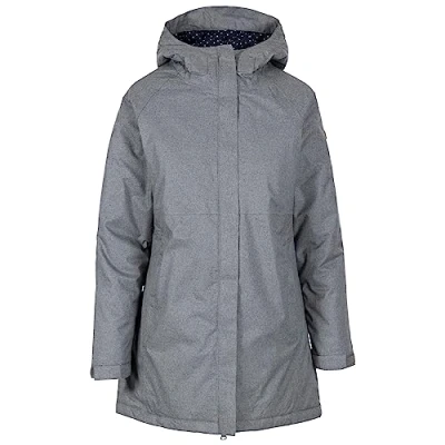 Image of Trespass Womens Waterproof Jacket Hooded Padded Fleece Lined Wintertime