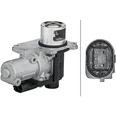 Image of 03G131502, 03G131502B EGR valve HELLA 6NU 014 864 721 Electric with seal VOLKSWAGEN: Golf 5, Caddy 3, Passat B6 Saloon, SKODA: Octavia 2 Combi