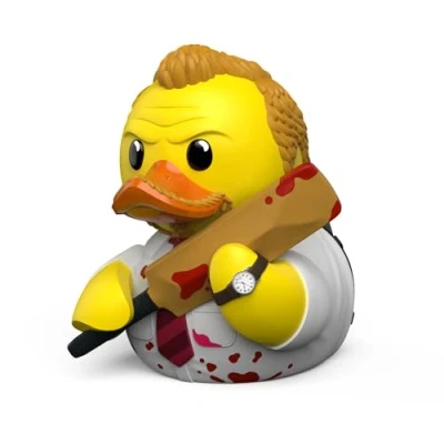 Image of TUBBZ First Edition Shaun Collectible Vinyl Rubber Duck Figure Official of the Dead Merchandise Zombie Film TV, Movies &amp; Video Games
