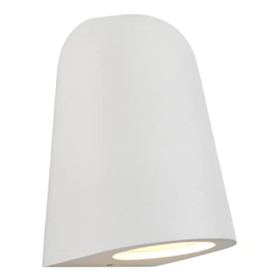 Image of Mast Outdoor Down Wall Light Textured White IP54, GU10