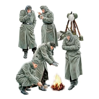 Image of Miniart 1:35 German Soldiers (Winter 1941 42)