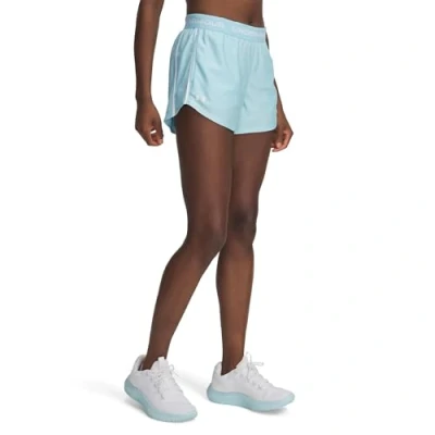 Image of Under Armour PLAY Sports shorts, Women&#039;s, Size: XL, Stream/white