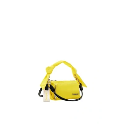 Image of Desigual Women priori Urus Accessories Nylon Across Body Bag, Yellow, One Size