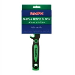 Image of SupaDec Shed And Fence Block Brush 30mm x 120mm