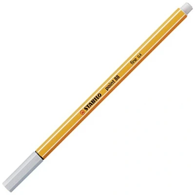 Image of STABILO Fineliner point 88 Pack of 1 Light Grey