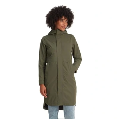 Image of TOG24 Saunter Womens 2 layer Jacket. With 10k Waterproofing, Wind proofing, DWR Coating and Tapped Seams. The Jacket Has A Wired Hood Peak For Easy Adjustment.