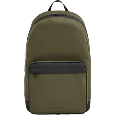 Image of Tommy Hilfiger Repreve Backpack Unisex Rucksack, Size: One Size, Khaki