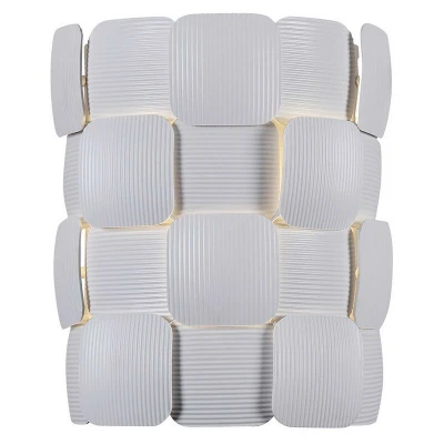 Image of Italux Lighting Modern Wall Lamp White 1 Light, E14
