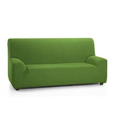 Image of Martina Home Elastic cover for Sofa 4 seats, model TUNEZ, Color GREEN, Measure from 240 to 270 cm