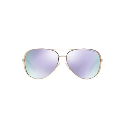 Image of Michael Kors Chelsea Sunglasses Rose goldcoloured, Women&#039;s, Size: 59, gold coloured