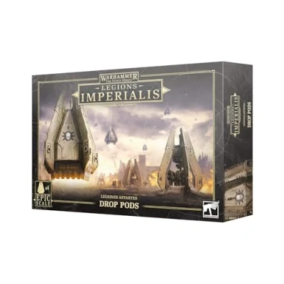 Image of Warhammer Games Workshop Legions Imperialis Legiones Astartes: Legion Drop Pods [EPIC SCALE]