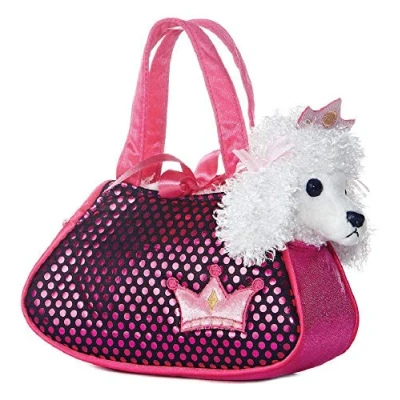 Image of Aurora 12710 8 inch Fancy Pals Poodle,Pink