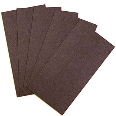 Image of 5 Pieces Self Adhesive Cut to Size Sticky Felt Pads for Furniture Feet 100mm x 200mm by Lifeswonderful®