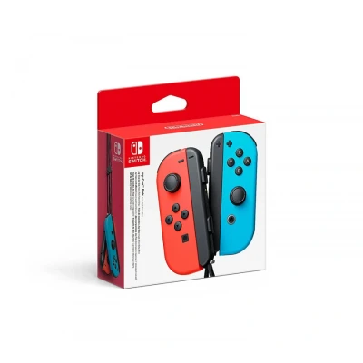 Image of Nintendo Switch Joy Con Controller Pair Neon Red/Neon Blue (Nintendo Switch)