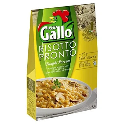 Image of Riso Gallo Risotto Pronto Porcini Mushroom (175g) Pack of 2