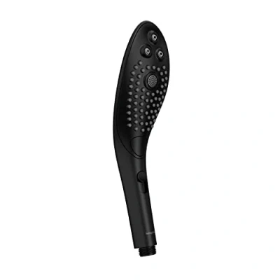 Image of Womanizer Wave 2in1 Stimulation Showerhead Special Jets Personal Massager Water Powered Stimulator Multifunctional Hand Shower Head 3 Pattern Settings Handheld Black