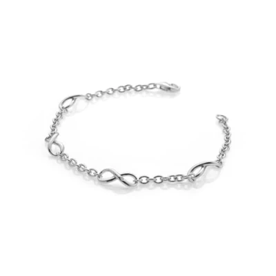 Image of Hot Diamonds Infinity Bracelet of 19cm
