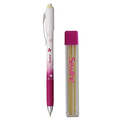 Image of Sewline Yellow Fabric Mechanical Pencil, 1 Count (Pack of 1)