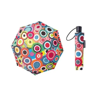 Image of Remember Rondo Colourful Pocket Umbrella Provides a Good Mood on Dull Days Stormproof and Windproof, Small Light