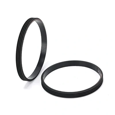 Image of 2Pcs Vacuum Cleaner Rubber Belt 4EPH205(4Ridge, Circumference205mm x Width6.4mm) Compatible with Shark NV801UK AZ910UKT AZ910UK