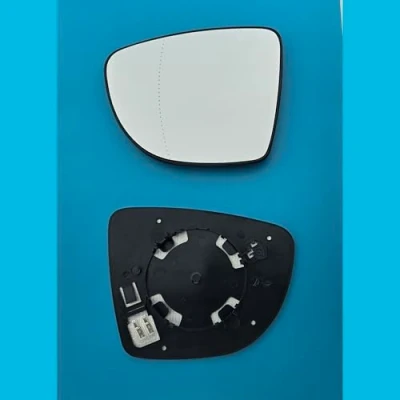 Image of Compatible with RENAULT CAPTUR (2013 to 2020), CLIO(2012 2016) &amp; ZOE(2012 to) Wing Mirror Glass Heated Base Left Hand Passenger Side